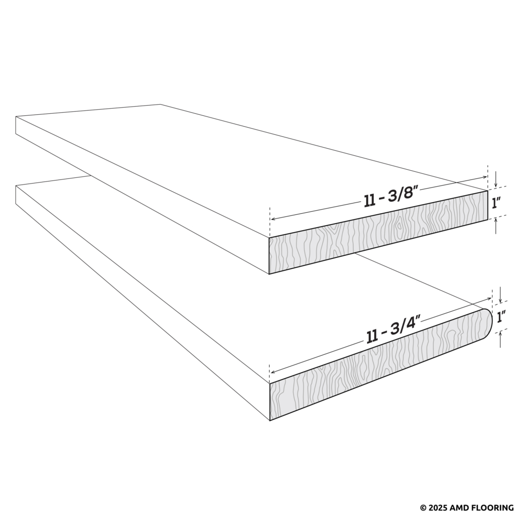 Solid Stair Tread