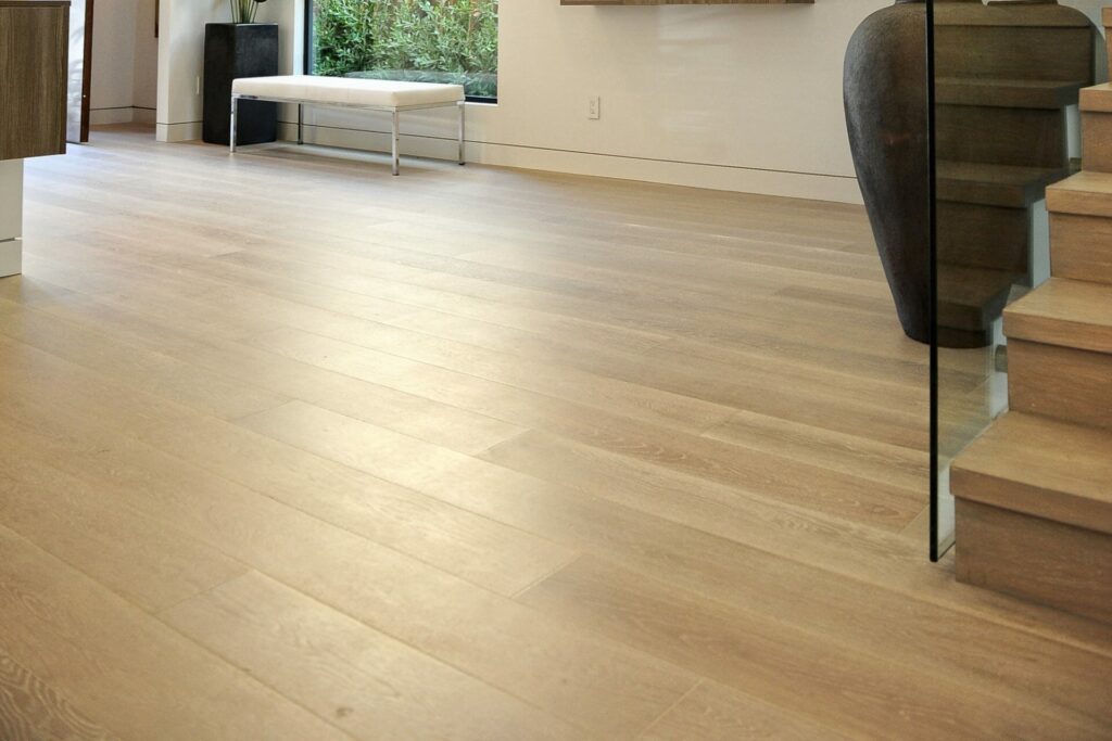 Light Grey Stone 7-1/2″ Wide - White Oak Engineered Hardwood Flooring ...