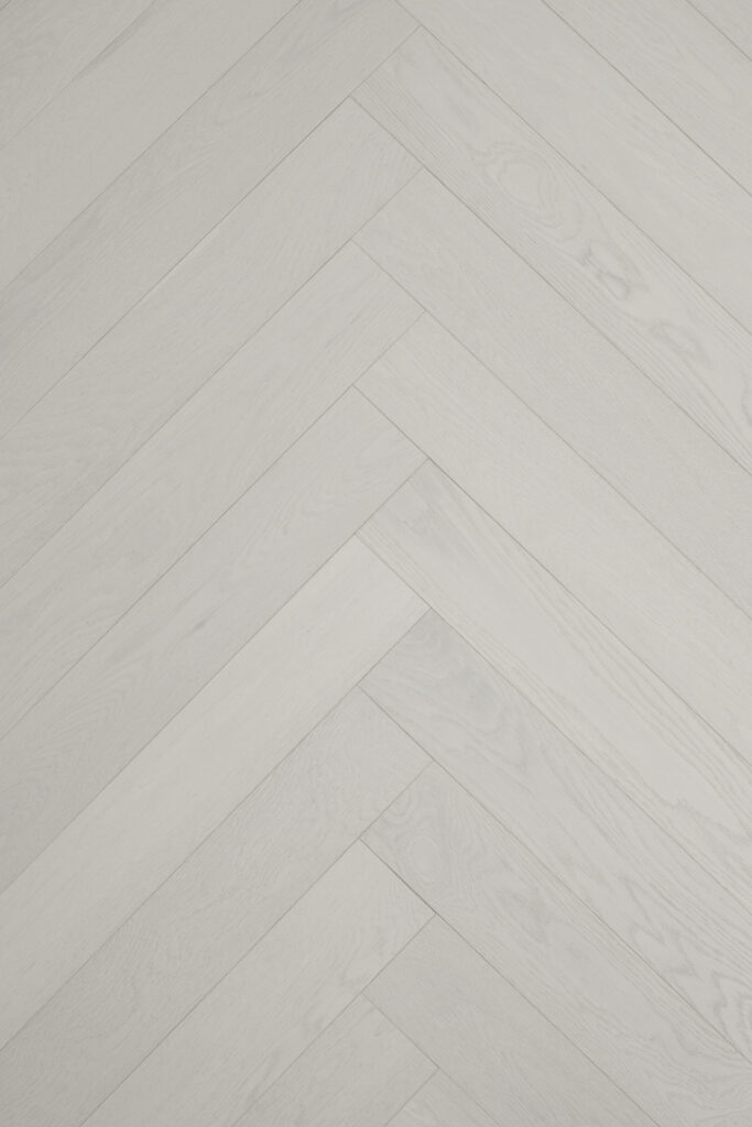 Pearl White (HB) 4″ Wide – White Oak Engineered Hardwood Flooring