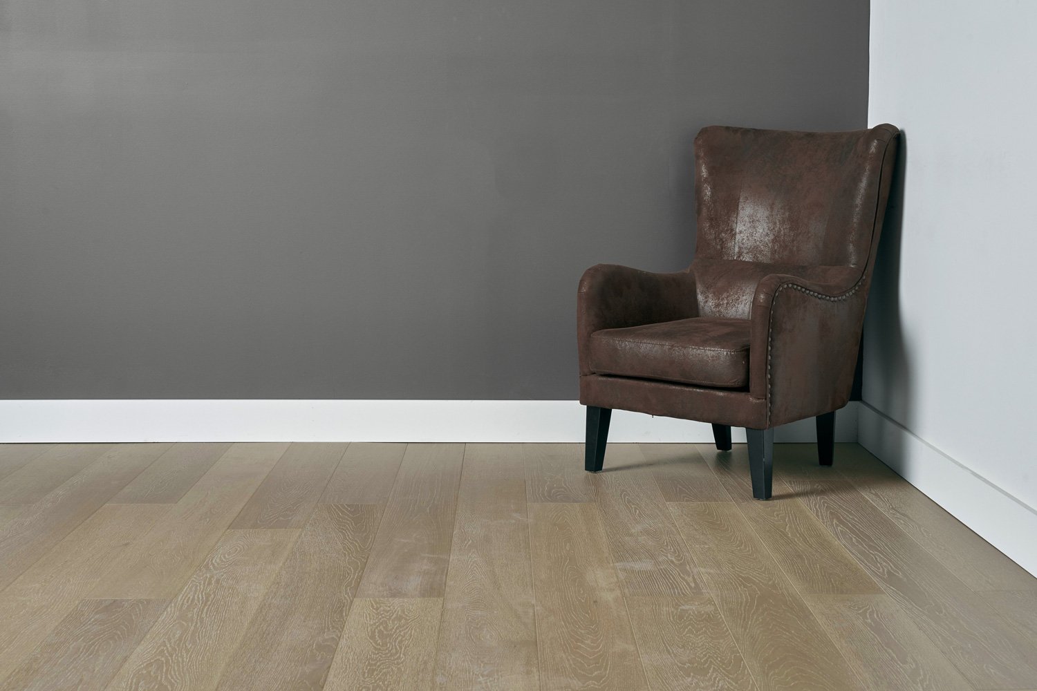 Titan Grey 7-1/2″ Wide – White Oak Engineered Hardwood Flooring