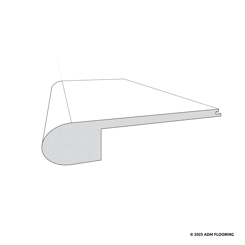 Round Stair Nose (for XDF)