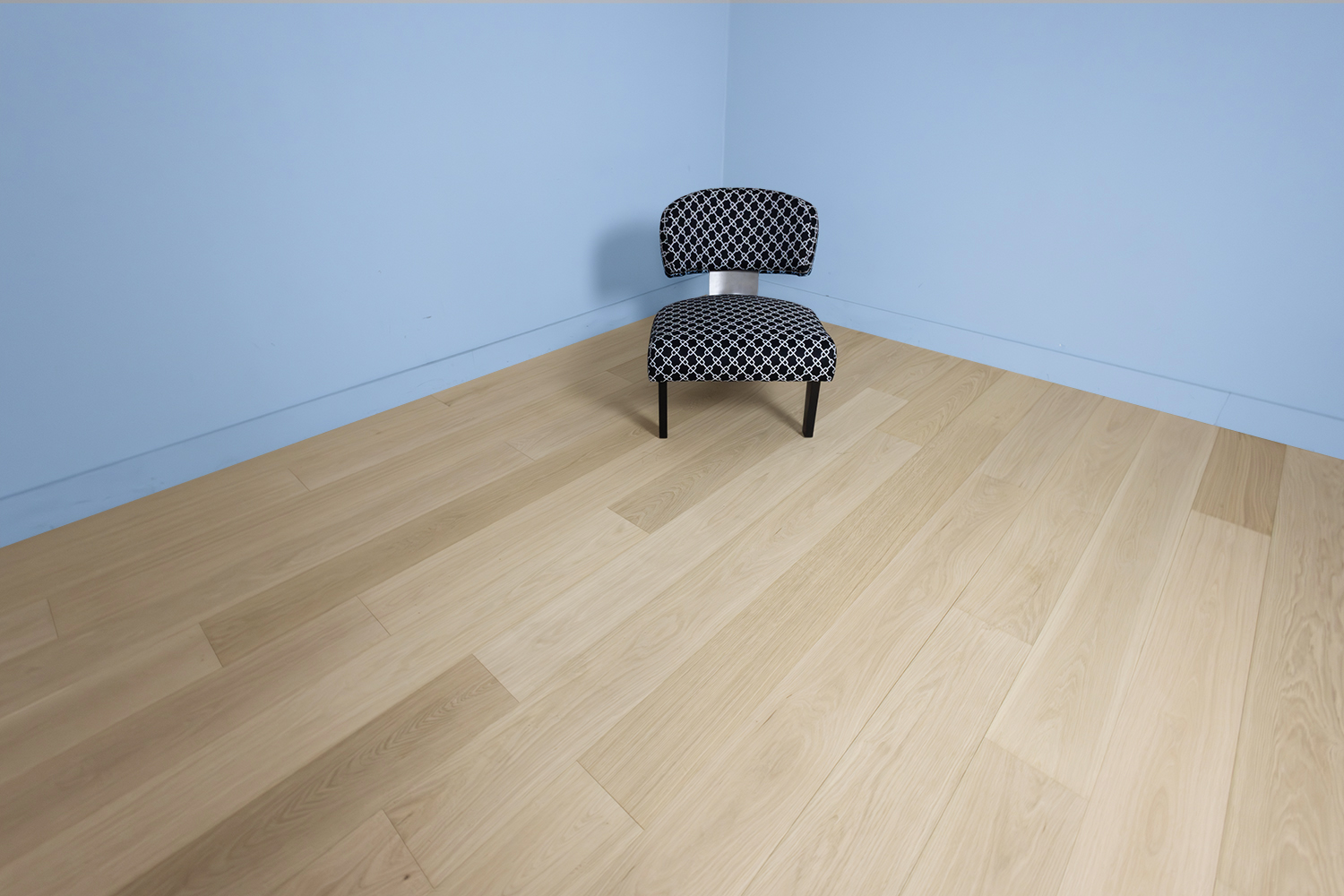 Unfinished (7.5) 7-1/2″ SELECT Wide – White Oak Engineered Hardwood Flooring